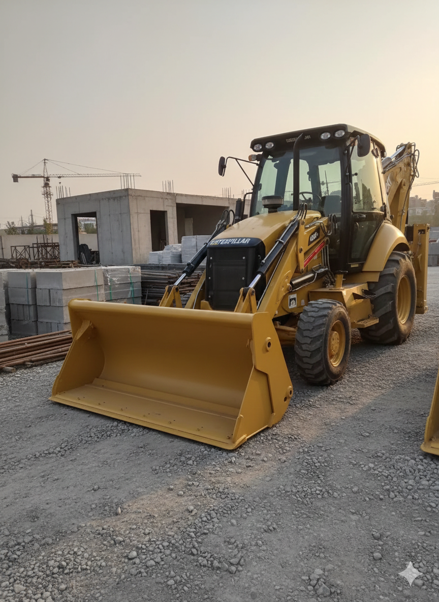 cat 430f погрузчик
