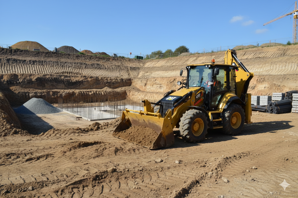 экскаватор cat 434f