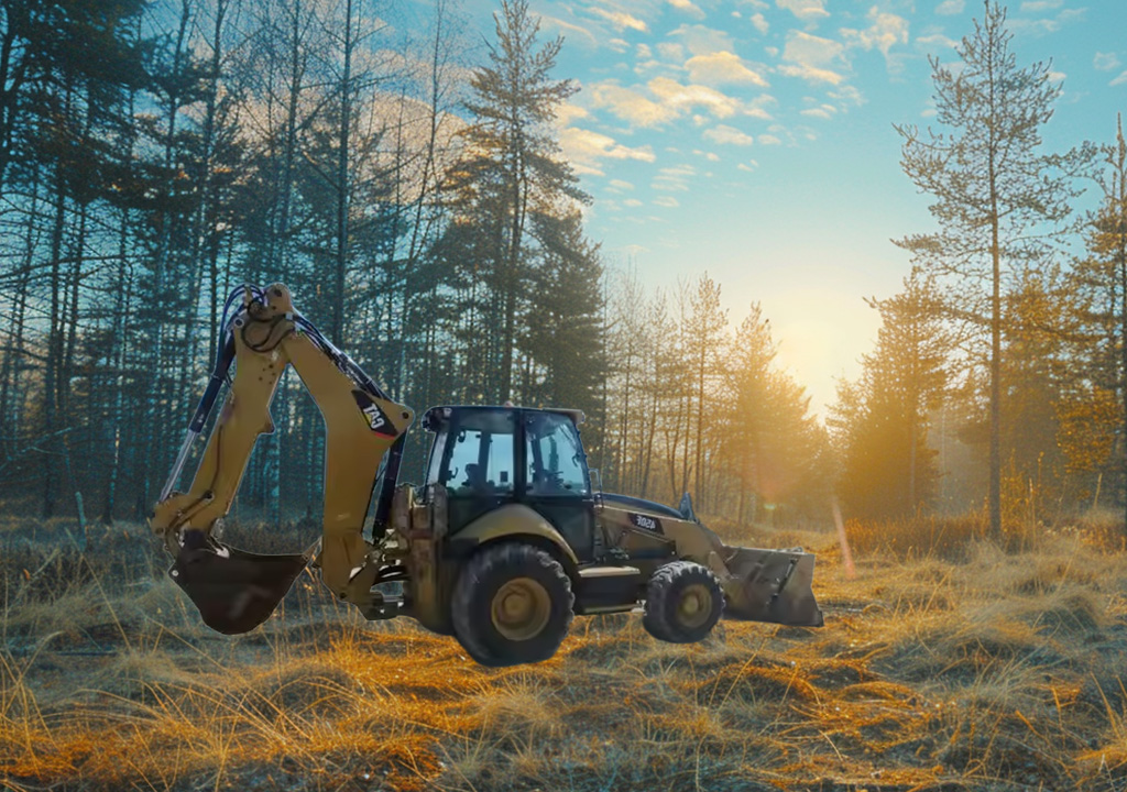 cat 450f погрузчик