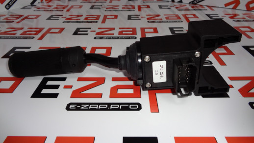 Переключатель подрулевой 246-2671, 2462671 (свет, поворотники) экскаватора погрузчика CAT 428E, 428D, 414E, 416D, запчасти для экскаваторов, запчасти для экскаваторов