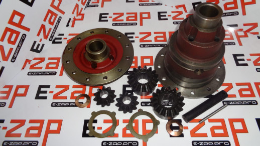 Дифференциал в сборе 216-9498, 2169498 (211-0092+209-7455+216-8987+216-9497+216-8689+216-8691+229-5093) моста экскаватора погрузчика CAT 428, CAT 432, CAT 434, запчасти для экскаваторов, запчасти для экскаваторов