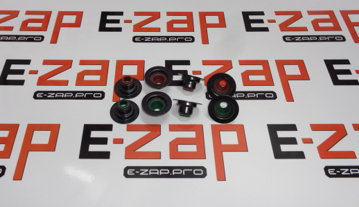 Комплект маслосъемных колпачков 254-3954-TY, 2543954+252-6438, 2526438 (4 + 4шт) двигателя экскаватора погрузчика CAT 428, CAT432, CAT434, CAT444, запчасти для экскаваторов, запчасти для экскаваторов