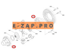 Корпус дифференциала ZGAQ-01202-TY переднего, заднего мостов экскаватора HYUNDAI R200W7, R200W7A, R210W-9