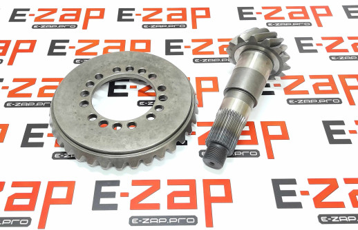 Главная пара ZGAQ-02300+ZGAQ-02299-TY переднего, заднего мостов экскаватораHYUNDAI HW210, R200W7, R200W7A, R210W-9, R210W9A, R210W9AMH, R210W9MH, R210, запчасти для экскаваторов, запчасти для экскаваторов