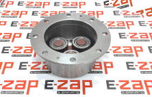 Крышка бортового редуктора в сборе 264-2766+264-2767+264-2769+264-2768+130-6878-TY (с сателлитами) переднего моста экскаватора погрузчика CAT 416C, 41