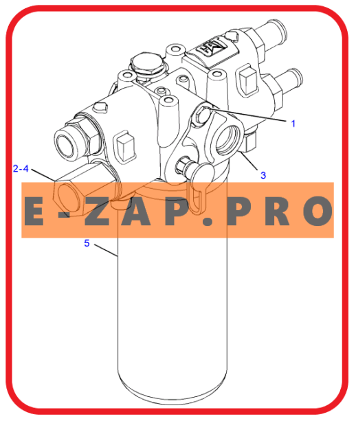 Фильтр гидравлический в сборе 210-6243-US, 2106243 экскаватора погрузчика CAT 416E, 416F, 420F, 422E, 422F, 428E, 428F, 430F, 432E, 432F, 434E, 434F,, запчасти для экскаваторов, запчасти для экскаваторов