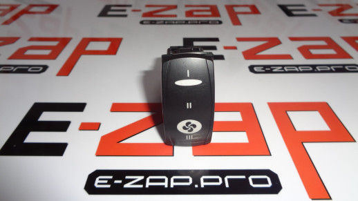 Переключатель 214-4695, 2144695 (РАБОТАЮТ ТОЛЬКО ПЕРВАЯ И ТРЕТЬЯ) вентилятора экскаватора погрузчика