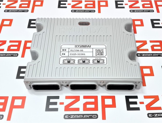 Контроллер 21Q5-32210-CH (ЭБУ, электронный блок управления, бортовой компьютер) экскаватора HYUNDAI, запчасти для экскаваторов, запчасти для экскаваторов