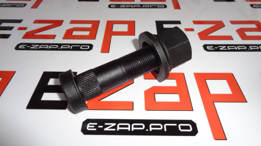 Шпилька колесная ZTAM-00066 с гайкой ZTAM-00883 (176.06.006.01, 1760600601) моста экскаватора HYUNDAI R140W7, R140W7A, R140W9, запчасти для экскаваторов, запчасти для экскаваторов