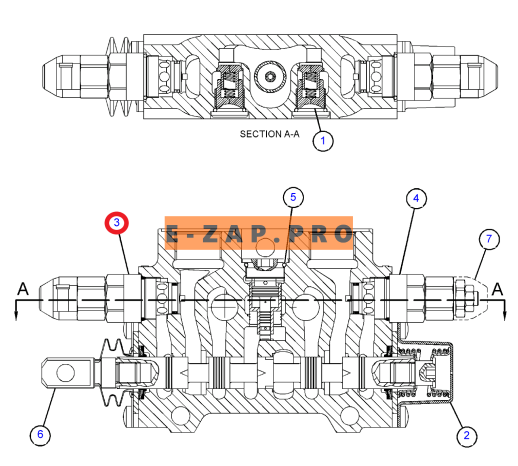 Клапан гидравлический 348-9761-CH, 3489761 экскаватора погрузчика CAT 416E, 416F, 420F, 422E, 422F, 428E, 428F, 430F, запчасти для экскаваторов, запчасти для экскаваторов